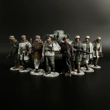 Quadro soldato metallo squadra