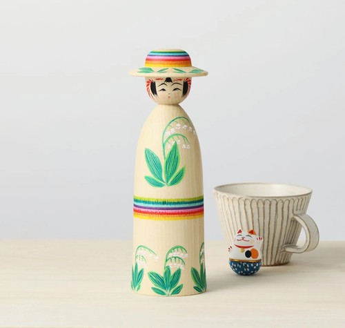 Bambola kokeshi giglio della - bambola,