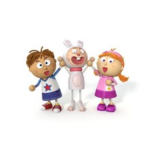 Cialda In Ostia Tickety Toc Cartoni Animati Torta Dischi Commestibile