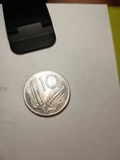 MONETA DA 10 LIRE DEL 1981 DELLA REPUBBLICA ITALIANA CON ERRORE DI CONIO
