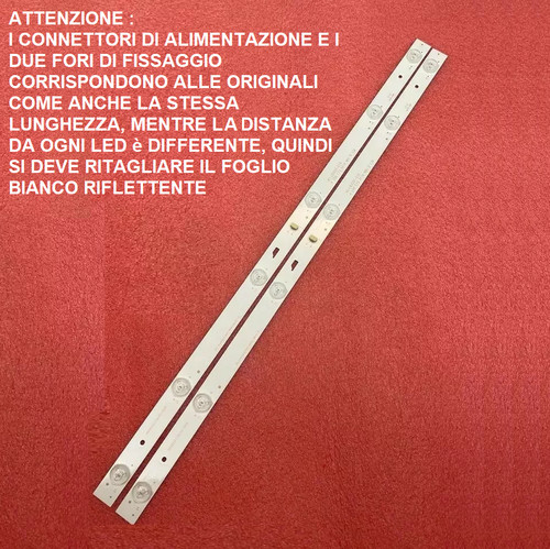 Coppia strisce led - strisce,
