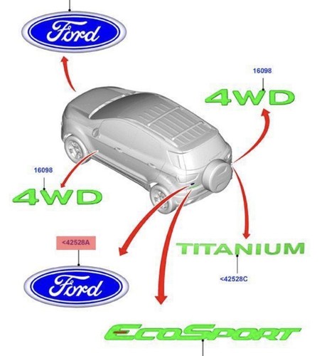 Ford focus fiesta stemma - fiesta,