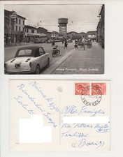 Ariano Ferrarese (Ferrara): Piazza Garibaldi. Cart. FG vg 1965 (Bianchina cabrio