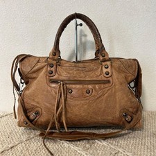 BALENCIAGA The City Brown