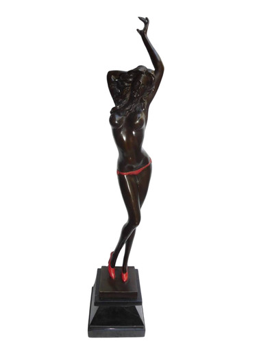 Statua bronzo aldo - in,