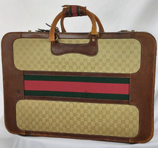 GUCCI VALIGIA VINTAGE AUTENTICA - CENTIMETRI 60 X 42 X 17