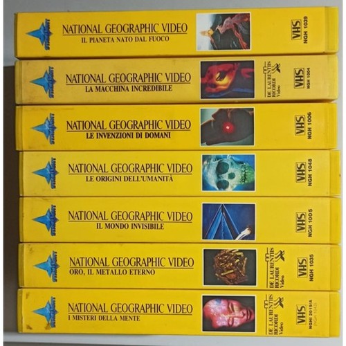 Collezione videocassette vhs - collezione, 7