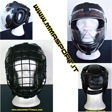 casco con griglia schermo krav