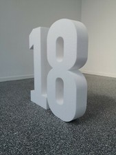 2 numeri 99x10 cm polistirolo