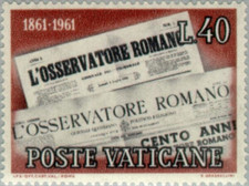 Vatican #Mi375 MNH 1961