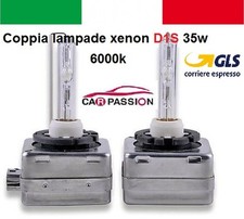 Coppia lampade bulbi kit XENON per  Nissan Juke D1S 35w 6000k lampadina HID fari
