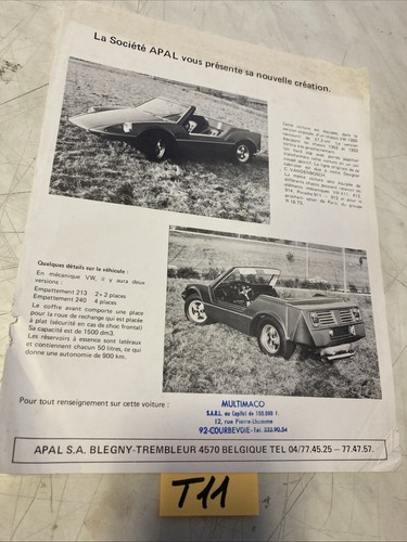 Apal 1300 buggy multimaco - vw,