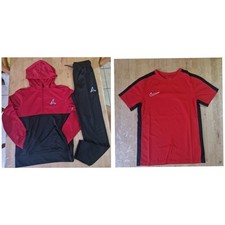 Tuta Nike Jordan Taglia M 10/12 anni 132/147 cm 3 Pezzi in poliestere 