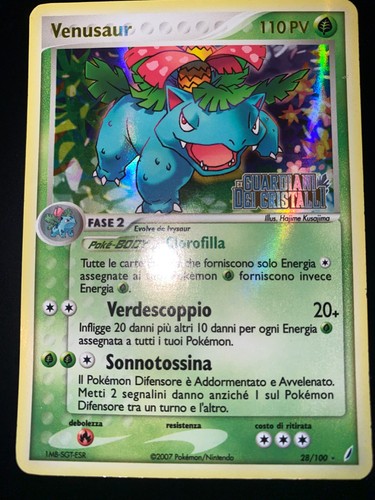 Venusaur stamped rev - stamped, very