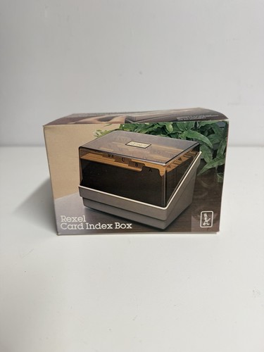 Scatola indice carte rexel - scatola,