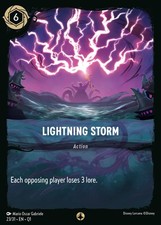 Lightning Storm - Ursula's Return - Deep Trouble - Lorcana TCG