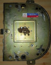 CR SERRATURA PORTA BLINDATA 4 PISTONI DOPPIA MAPPA CON CHIAVI OGGETTO VINTAGE