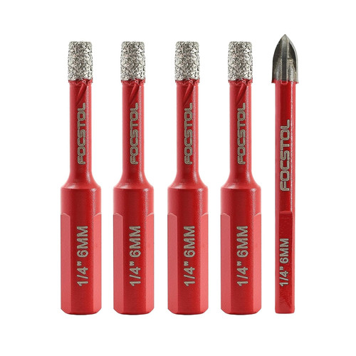 Set punte trapano diamantate - punte,