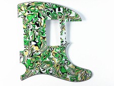 4 Ply Pickguard for Fender Telecaster Humbucker Guitar - Green Pearl