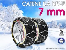 CATENE DA NEVE OMOLOGATE AUTO 7mm GR. 90 215/45R17 215/45/17