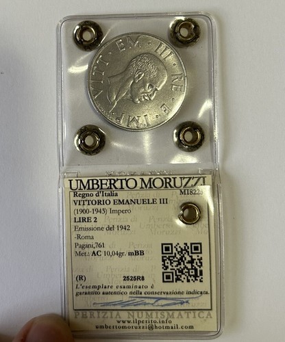 Lire 1942 perizia - lire,