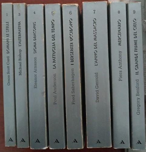 Lotto libri urania - argento, 1