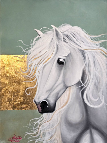 Quadro cavallo originale - cavallo,
