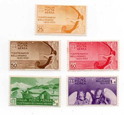 Regno 1935 posta - regno, aerea