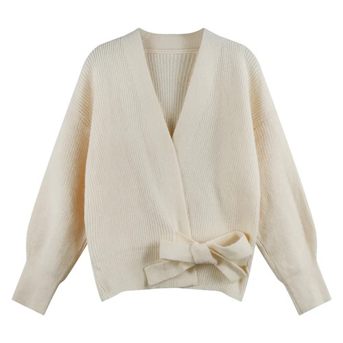 Cardigan donna panna ballerina