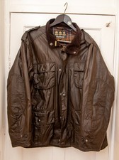Barbour Trooper Giacca Cera Uomo XL Oliva