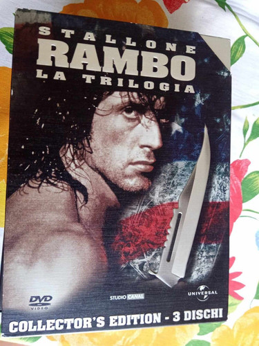 Dvd rambo trilogia - dvd,