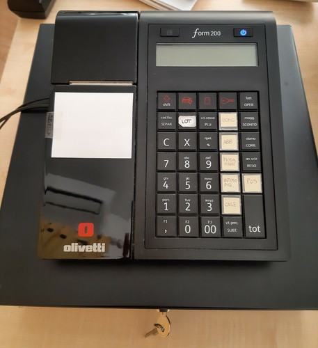 Registratore cassa fiscale - registratore, di