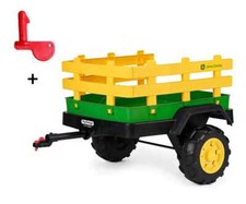 rimorchio peg perego John Deere Dual Force Trailer - originale colore verde