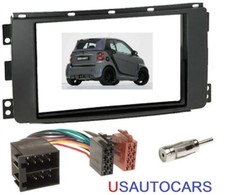 Kit mascherina adattatore autoradio 2 DIN Smart Car ForTwo BR 451  2007 - 2010