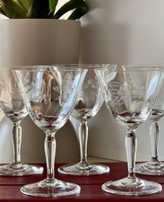 5 bicchieri da vino antichi in