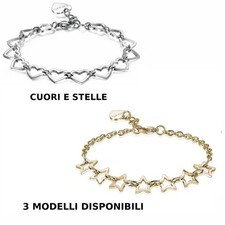 Bracciale Donna Acciaio e colo