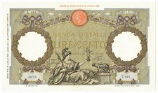100 LIRE CAPRANESI AQUILA