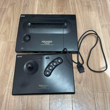 SNK Neo Geo AES AES3-6 Console Giapponese RGB Bypass Recap BIOS Socket Usato Testato