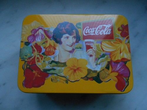 Coca cola scatola latta - in,