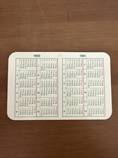 ROLEX CALENDAR 1990 1991