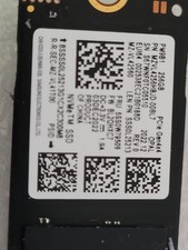 SSD SAMSUNG 256 GB M.2 NVMe