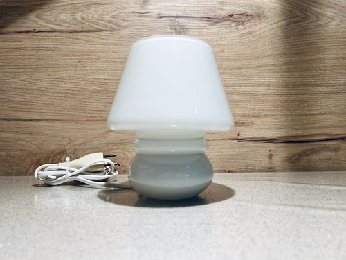 Lampada abatjour fungo vetro