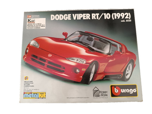 Bburago dodge viper 1992 - viper,
