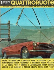 Quattroruote  81 sett. 1962