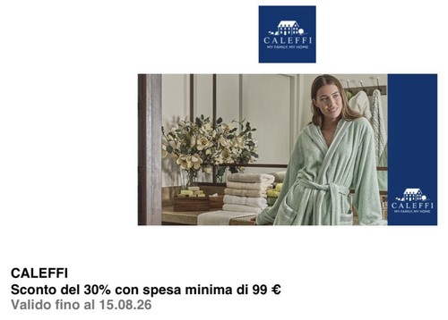Caleffi sconto discount gift - caleffi,