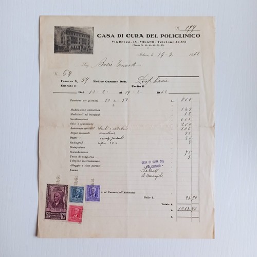 1942 casa cura - 1942, del