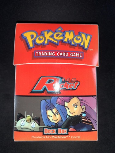 Pokémon team rocket deck box - pokémon,