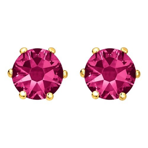 Orecchini perno rosa - orecchini,