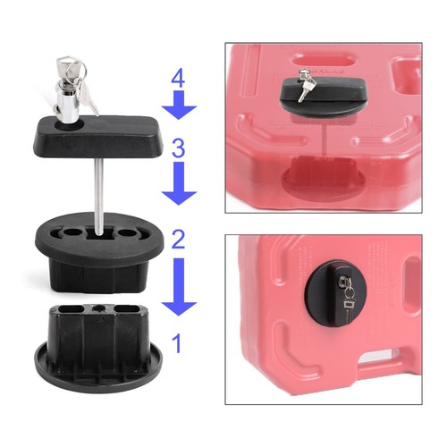 Locking pack mount - pack, 30l/8