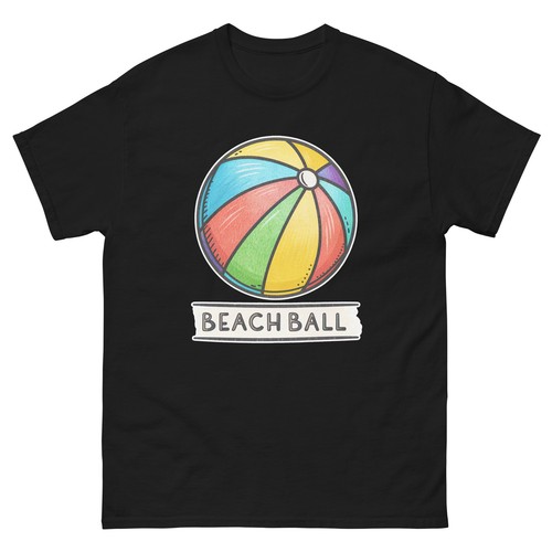 Maglietta beach ball ocean - maglietta,